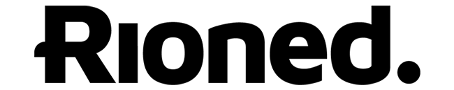 Rioned black logo